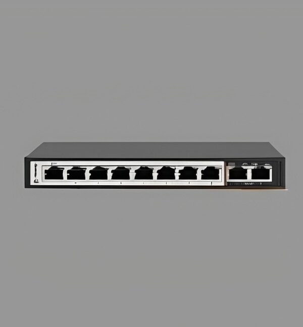 8 Port POE Switch – S-8FE-2UG-LD-Al-VLAN