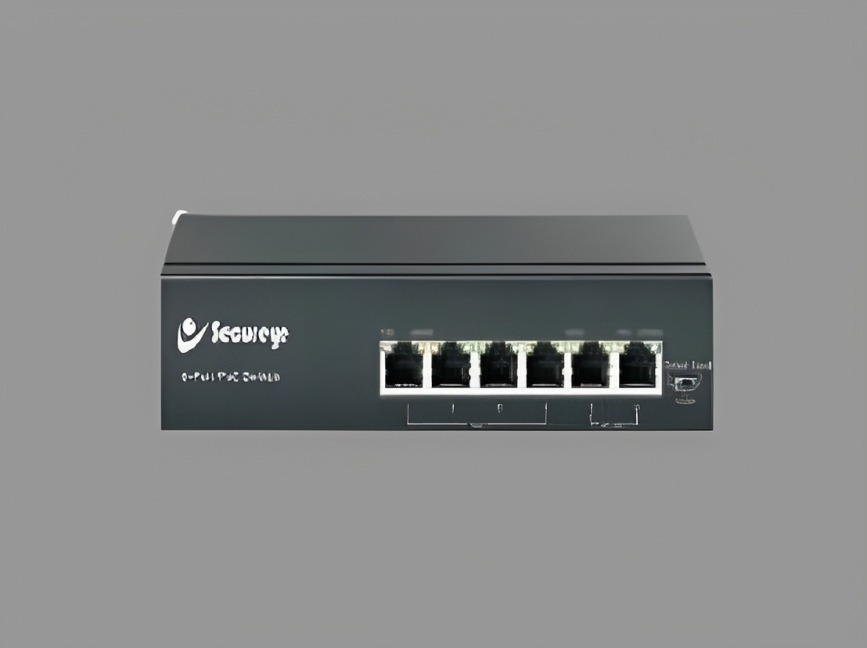 2+4 Port POE SWITCH – S-4FE-2UE-LD-VLAN