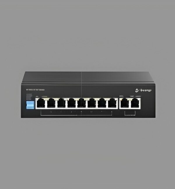 8+2 Port PoE Switches – S-8FE-2UE-LD-AI-VLAN